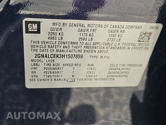 2017 Chevrolet Equinox LT 1LT - miniatura 14