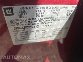 2017 Chevrolet Equinox LT 1LT – miniatura 28