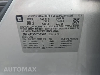 2017 Chevrolet Equinox LT 1LT – miniatura 14