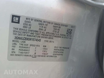 2017 Chevrolet Equinox LT 1LT - miniatura 5