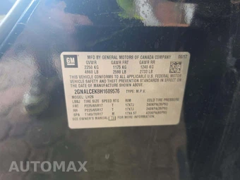 2017 Chevrolet Equinox LT 1LT – miniatura 5