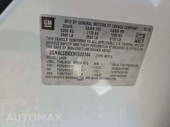 2017 Chevrolet Equinox LT 1LT - miniatura 2