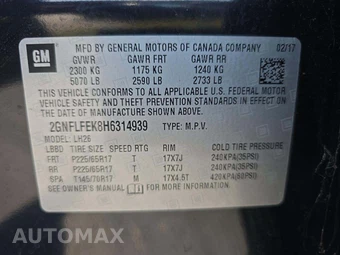 2017 Chevrolet Equinox LT 2FL – miniatura 5