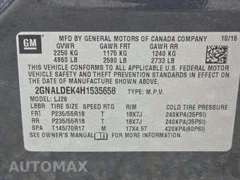 2017 Chevrolet Equinox Premier 1LZ - miniatura 5