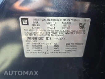 2017 Chevrolet Equinox Premier 1LZ - miniatura 11
