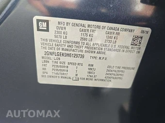 2017 Chevrolet Equinox Premier 1LZ - miniatura 2