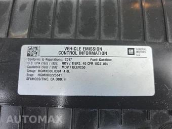 2017 Chevrolet Express 2500 Cargo Van 1WT 135.0" WB - miniatura 29