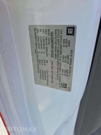 2017 Chevrolet Express 3500 Passenger Van LS 1LS 155.0" WB - miniatura 2