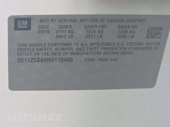 2017 Chevrolet Impala LS 1LS – miniatura 5