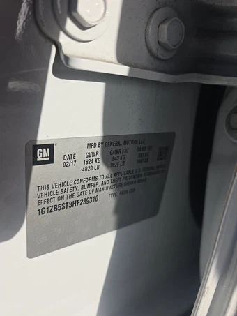 2017 Chevrolet Malibu LS 1LS – miniatura 15