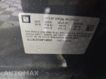 2017 Chevrolet Malibu LS 1LS - miniatura 14