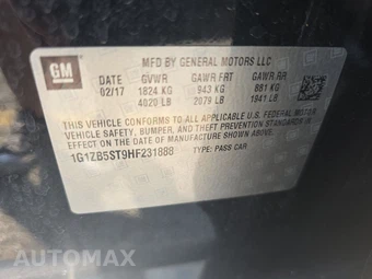 2017 Chevrolet Malibu LS 1LS - miniatura 14