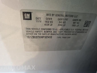 2017 Chevrolet Malibu LS 1LS – miniatura 17