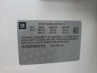 2017 Chevrolet Malibu LT 1LT - miniatura 14