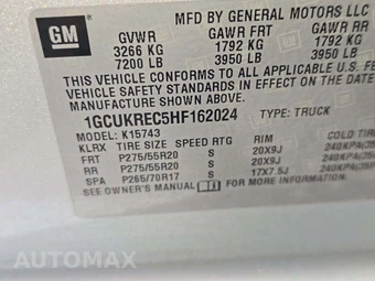 2017 Chevrolet Silverado 1500 LT Crew Cab Medium Bed 1LT - miniatura 5