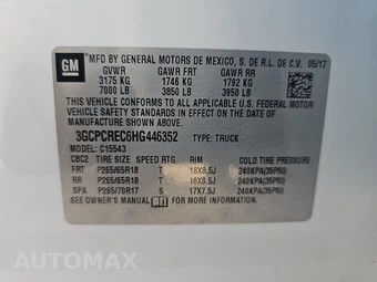 2017 Chevrolet Silverado 1500 LT Crew Cab Short Bed 1LT - miniatura 14