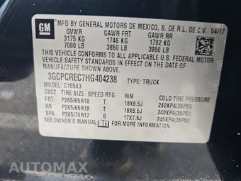 2017 Chevrolet Silverado 1500 LT Crew Cab Short Bed 1LT – miniatura 14