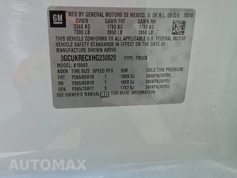 2017 Chevrolet Silverado 1500 LT Crew Cab Short Bed 1LT - miniatura 14