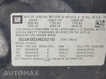 2017 Chevrolet Silverado 1500 LTZ Z71 Crew Cab Short Bed 2LZ - miniatura 14