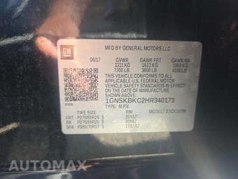 2017 Chevrolet Tahoe LT 1LT - miniatura 19