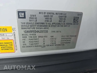 2017 Chevrolet Traverse LS 1LS – miniatura 5