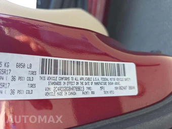 2017 Dodge Grand Caravan SE 121.2" WB - miniatura 2