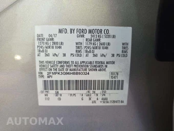 2017 Ford Edge SE – miniatura 5