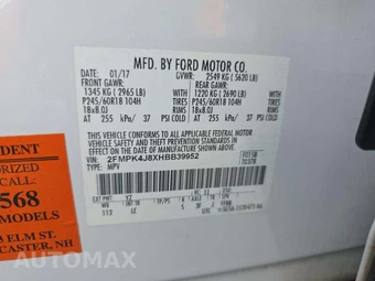 2017 Ford Edge SEL - miniatura 5
