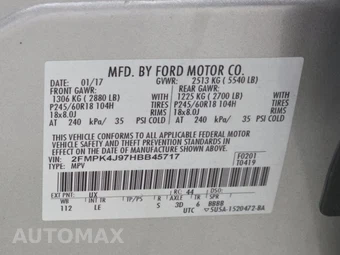 2017 Ford Edge SEL - miniatura 14