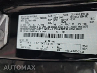 2017 Ford Escape SE – miniatura 14