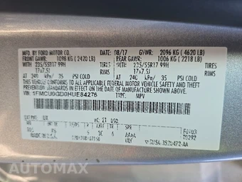 2017 Ford Escape SE - miniatura 14