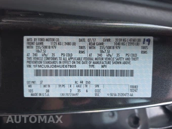 2017 Ford Escape Titanium - miniatura 14