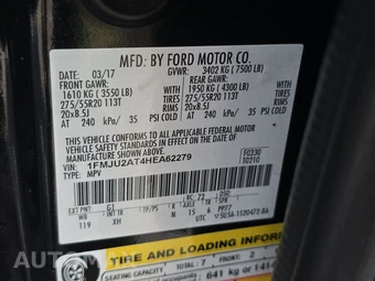 2017 Ford Expedition Limited – miniatura 58
