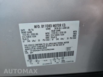 2017 Ford Explorer Platinum – miniatura 15