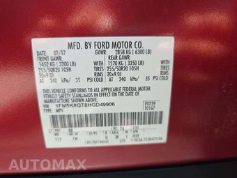 2017 Ford Explorer Sport – miniatura 5