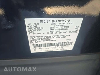 2017 Ford Explorer XLT - miniatura 2