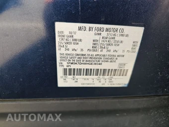 2017 Ford Explorer XLT - miniatura 15