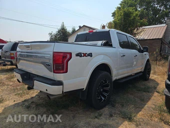 2017 Ford F-150 Platinum Crew Cab Short Bed - miniatura 3