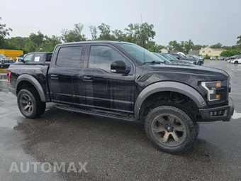 2017 Ford F-150 Raptor Crew Cab Short Bed - miniatura 4