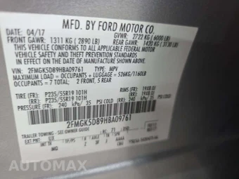 2017 Ford Flex Limited – miniatura 5