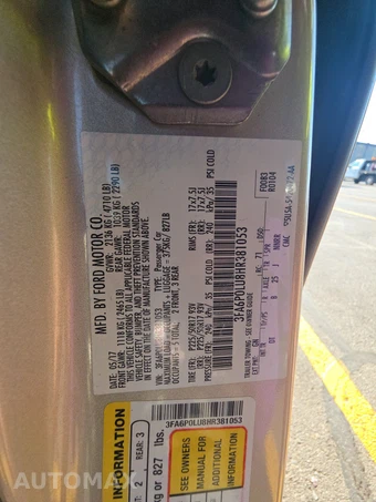 2017 Ford Fusion Hybrid SE - miniatura 14