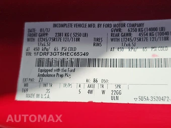 2017 Ford Super Duty F-350 Cab Chassis XLT Regular Cab DRW - miniatura 14