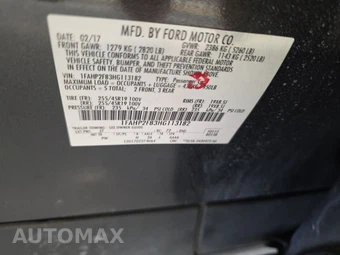 2017 Ford Taurus Limited – miniatura 14