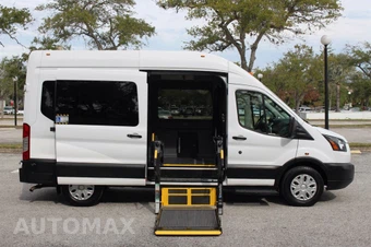 2017 Ford Transit 350 Cargo Van w/RH Sliding Door High Roof 147.6" WB - miniatura 2