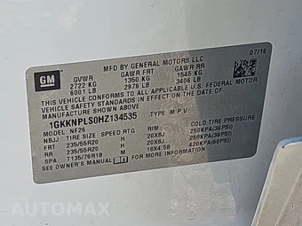 2017 GMC Acadia Denali 5SA – miniatura 15