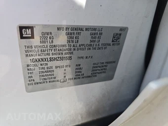 2017 GMC Acadia Denali 5SA – miniatura 15