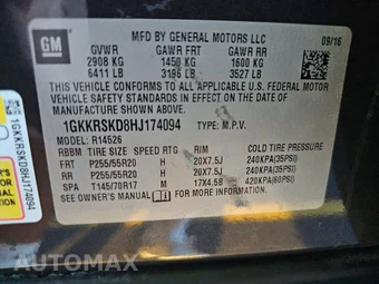 2017 GMC Acadia Limited 4SB – miniatura 14