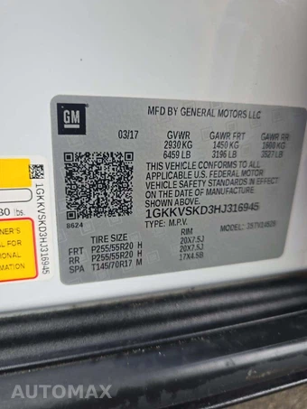2017 GMC Acadia Limited 4SB – miniatura 5