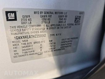 2017 GMC Acadia SLE-1 3SA – miniatura 5