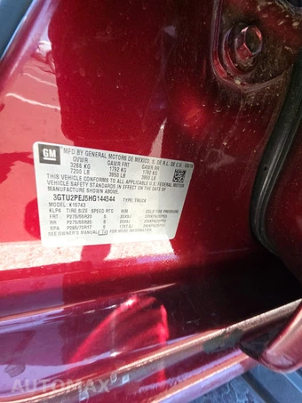 2017 GMC Sierra 1500 Denali Crew Cab Medium Bed 5SA - miniatura 14